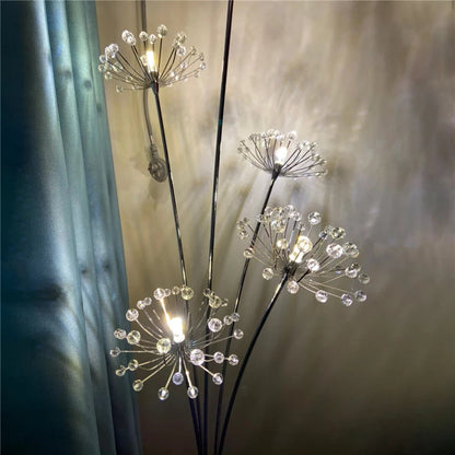 LAMPADAIRE DESIGN MODERNE À LED EN FORME DE FLEURS