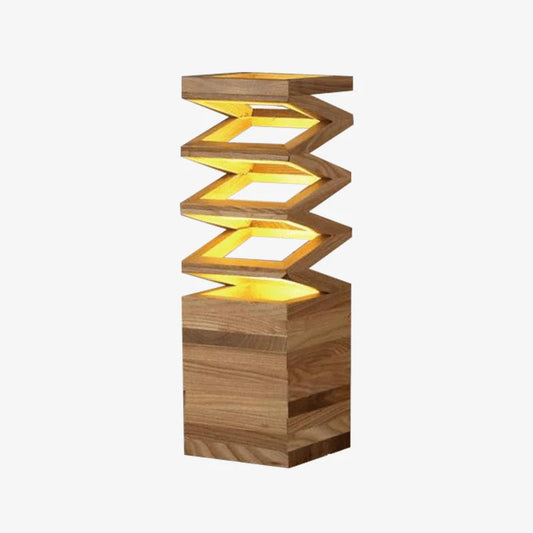 LAMPE DE CHEVET OU BUREAU EN BOIS