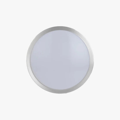 PLAFONNIER LED ROND CHROMÉ WATERPROOF