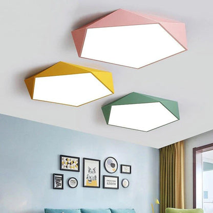 PLAFONNIER DESIGN LED GÉOMÉTRIQUE