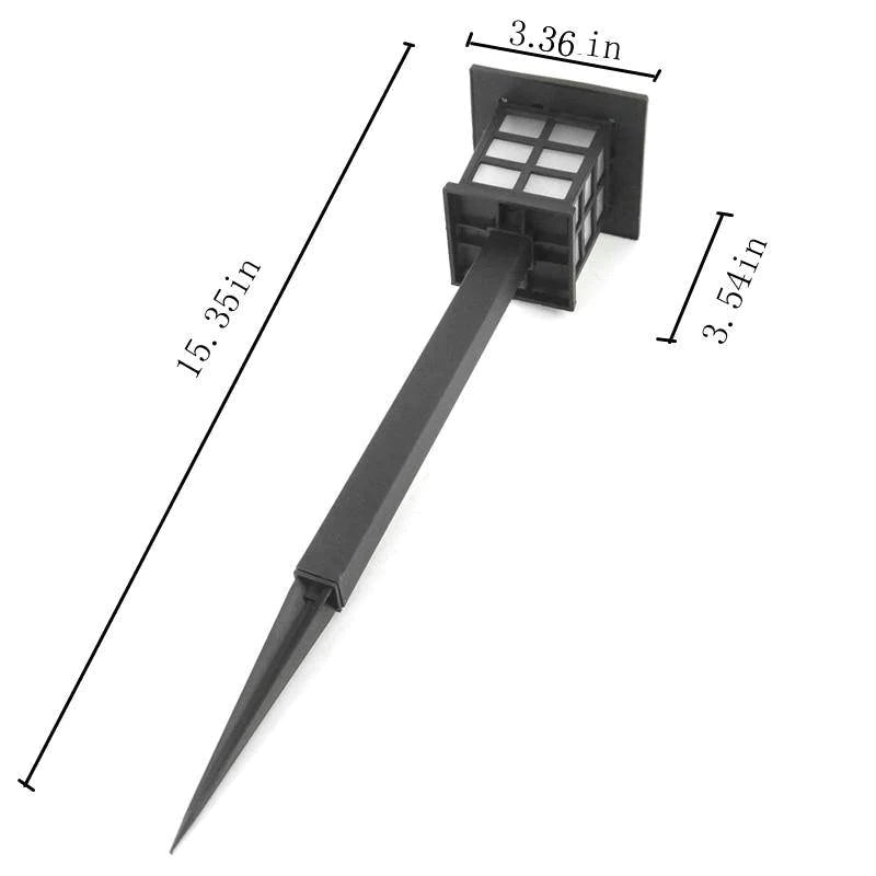 LAMPADAIRE LANTERNE EXTÉRIEUR LED SOLAIRE À PIQUER BORUIT